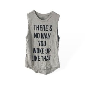 Freeze Graphic Tank Top There’s No Way You Woke Up Like That Small Minimalist